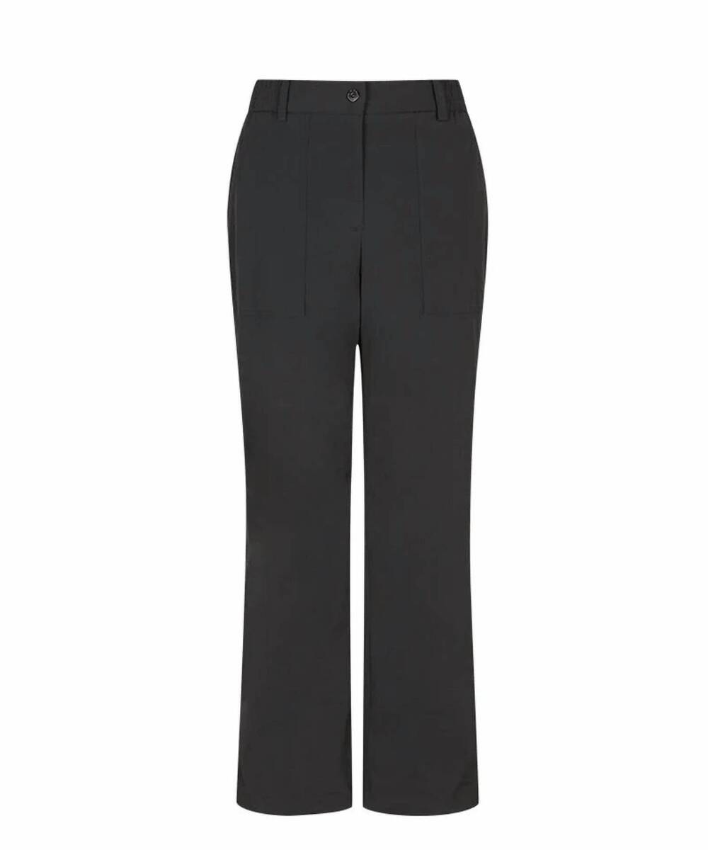 NEW CASTELBAJAC women's out-pocket string wide golf pants in black